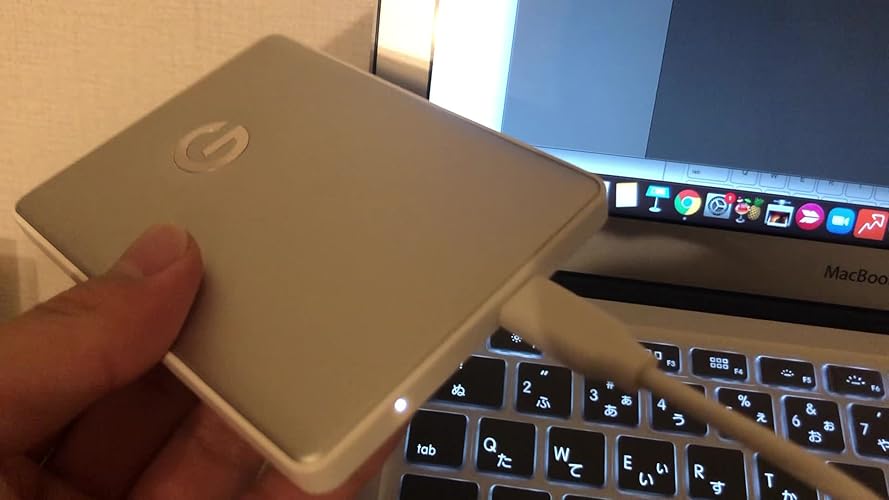 Amazon | G-Technology ポータブルHDD 2TB シルバー G-DRIVE